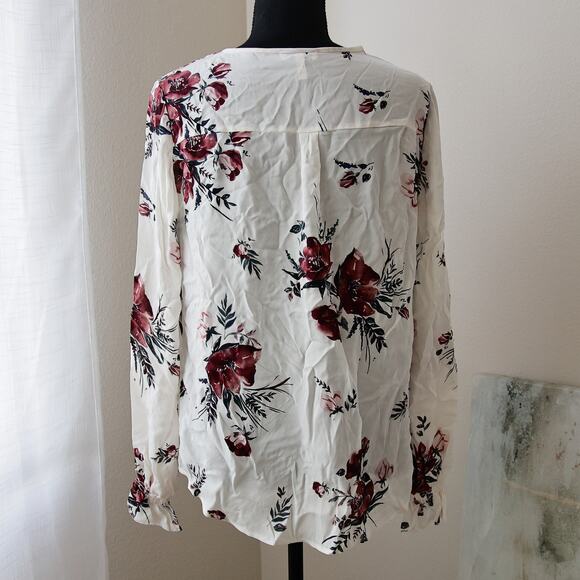 Joie SILK boho button-down top size S - Picture 4 of 7